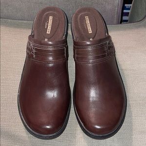 Clarks Brown Slip On Shoe